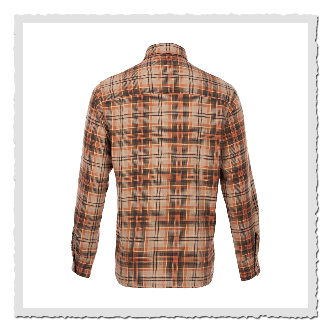 Vintage CPO Shirt Herren – Pike Brothers 1943 Tahoe green kariert Flanell